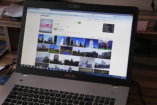 internet na notebooku